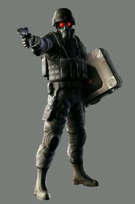 因此也有一大部分玩家称sas部队为"苍蝇男"